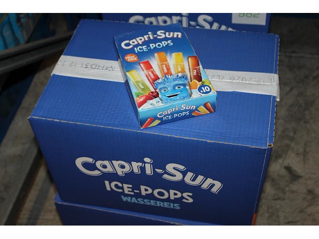 Waterijsjes capri sun ice-pops. doos met 24 x 10 ijsjes. tht 12-2026. - afbeelding 1 van  2
