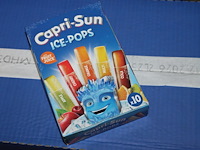 Waterijsjes capri sun ice-pops. doos met 24 x 10 ijsjes. tht 12-2026. - afbeelding 2 van  2