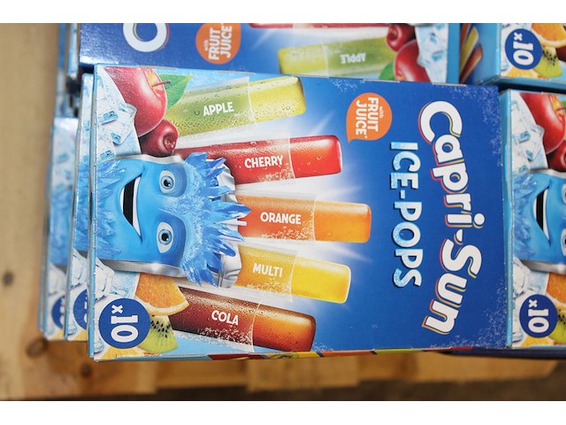 Waterijsjes capri-sun. ruim 50 verpakkingen a 10 stuk. - afbeelding 2 van  2