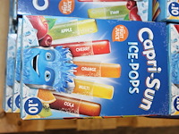 Waterijsjes capri-sun. ruim 50 verpakkingen a 10 stuk. - afbeelding 2 van  2