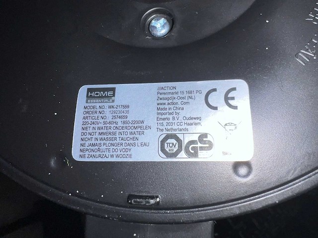 Waterkoker - barbenodigdheden (3x) - afbeelding 2 van  2