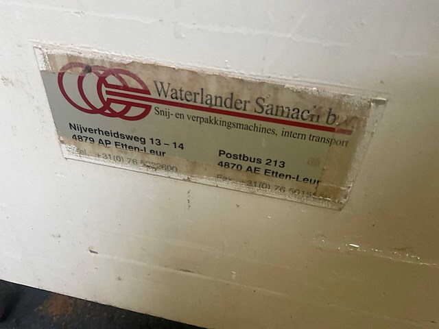 Waterlander / samach - national r7275 - broodsnijmachine - afbeelding 13 van  16