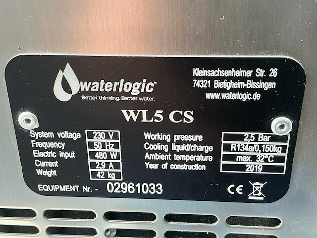 Waterlogic wl5cs waterkoeler - afbeelding 5 van  5