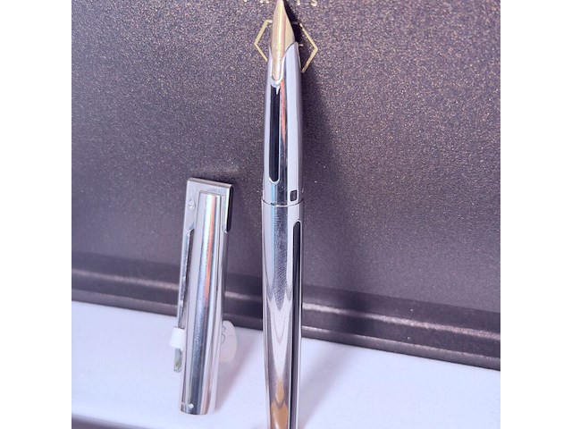 Waterman dg general sterling zilveren vulpen - 18kt nib - afbeelding 2 van  8