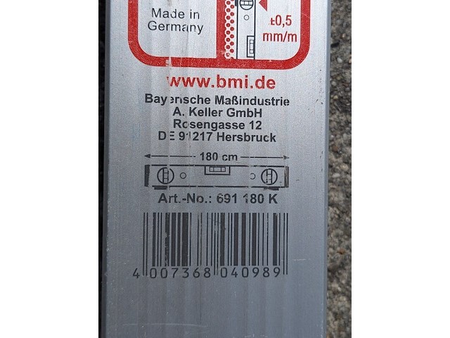 Waterpas 180 cm - afbeelding 4 van  7