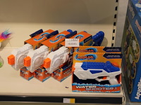 Waterpistolen aquafun, 5 stuks in schap. - afbeelding 1 van  2