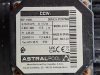 Waterpomp 400 volt, astra pool, 4,5 cv - afbeelding 8 van  8