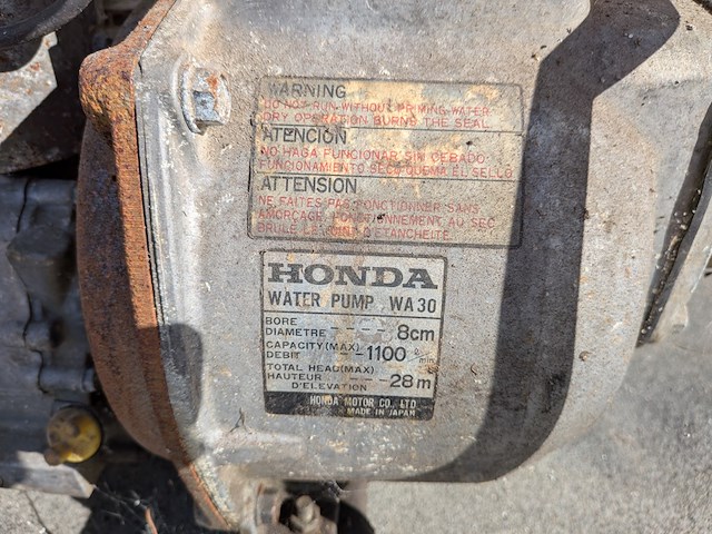 Waterpomp, honda, wa 30 / g200, 2002 - afbeelding 3 van  12