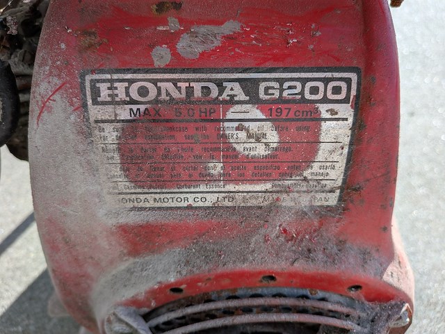 Waterpomp, honda, wa 30 / g200, 2002 - afbeelding 4 van  12