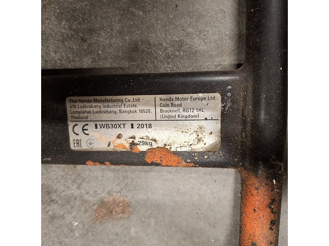 Waterpomp, honda, wb30xt - afbeelding 3 van  11