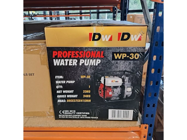 Waterpomp idw wp30, idw, wp30, rood - afbeelding 3 van  3