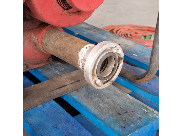 Waterpomp op benzine, homelite, 111dp2-b, rood, inclusief 4x waterslang - afbeelding 4 van  18