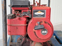 Waterpomp op benzine, homelite, 111dp2-b, rood, inclusief 4x waterslang - afbeelding 5 van  18
