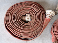 Waterpomp op benzine, homelite, 111dp2-b, rood, inclusief 4x waterslang - afbeelding 7 van  18