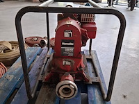 Waterpomp op benzine, homelite, 111dp2-b, rood, inclusief 4x waterslang - afbeelding 18 van  18