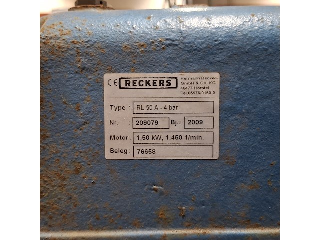 Waterpomp , reckers, rl 50a - 4 bar - afbeelding 10 van  14