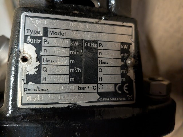 Waterpompen 1 x lage druk 1 x hoge druk, grundfos - afbeelding 4 van  6