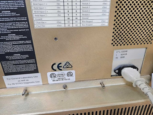 Waters alliance - 2695 2487 hplc uv detektor - uv detektor, gekoelde autosampler en kolomoven - 2005 - afbeelding 3 van  11