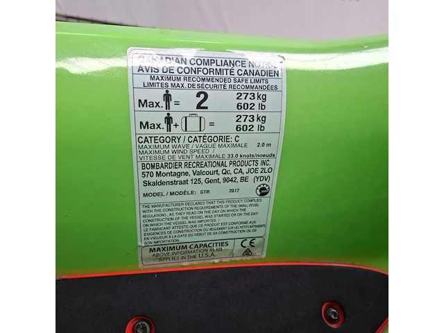 Waterscooter, sea doo, gtr - afbeelding 13 van  50