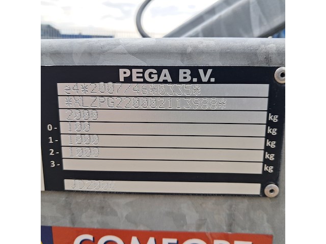 Waterscooter trailer, pega, pg2 variant 2000, 2021 - afbeelding 8 van  18