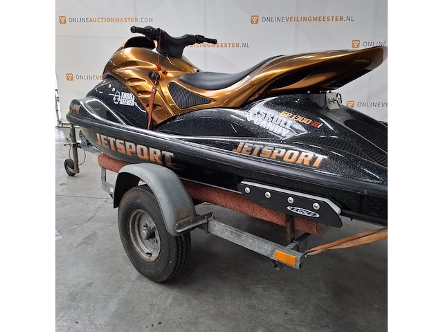 Waterscooter + trailer, yamaha, jetsport gp1300ric - afbeelding 5 van  40