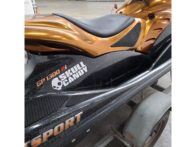 Waterscooter + trailer, yamaha, jetsport gp1300ric - afbeelding 39 van  40