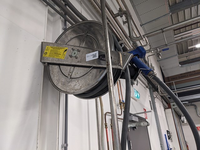 Waterslang haspel 15m, ramex - afbeelding 1 van  5