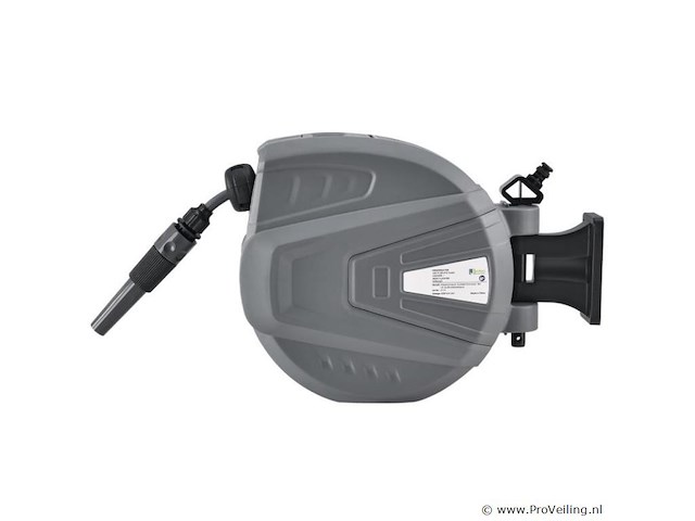 Waterslanghaspel 10 meter incl. 2 opzetstukken - afbeelding 1 van  10