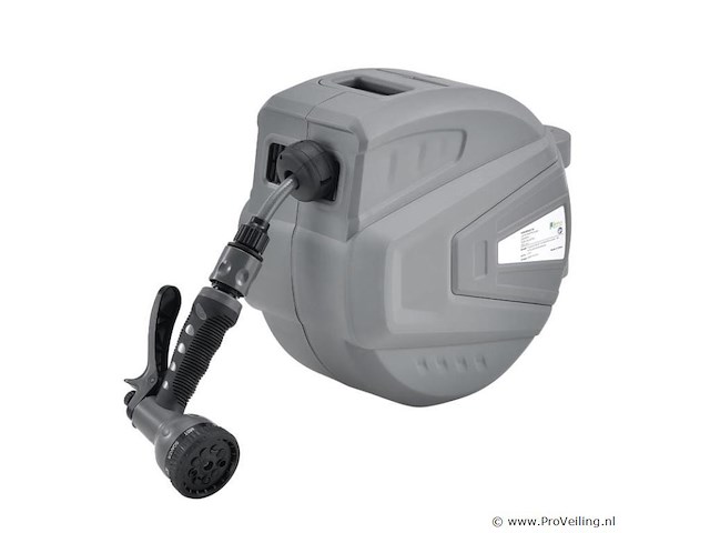 Waterslanghaspel 10 meter incl. 2 opzetstukken - afbeelding 6 van  10