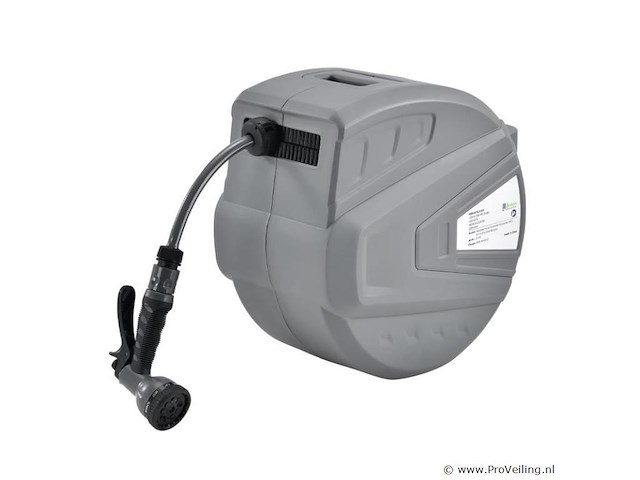 Waterslanghaspel 30 meter incl. 2 opzetstukken - afbeelding 6 van  10