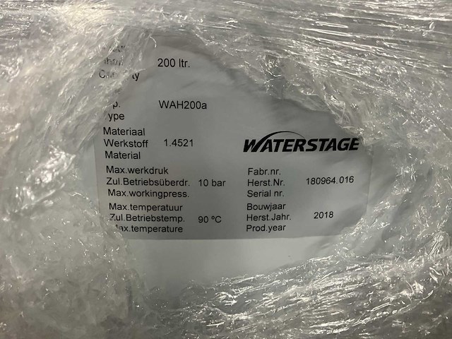 Waterstage wah200a boilervat (3x) - afbeelding 4 van  5