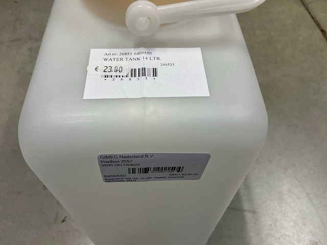 Watertank 14 liter (13x) - afbeelding 2 van  3