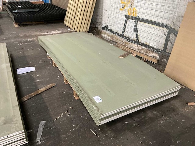 Watervast gipsplaat 12,5x2000x3000 mm (14x) - afbeelding 1 van  7