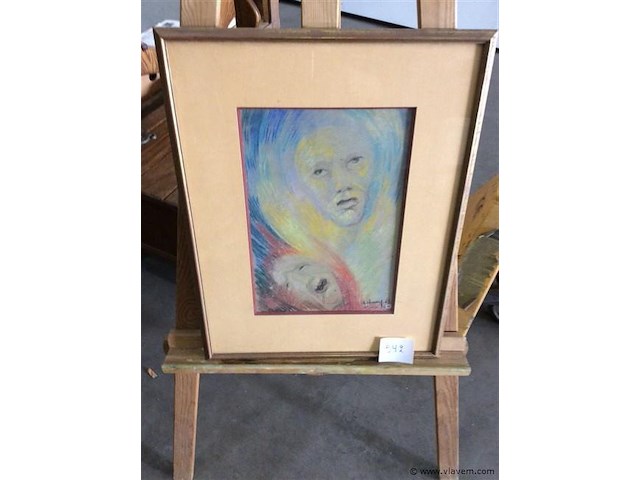 Waterverf getekend - afbeelding 1 van  3