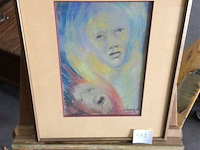 Waterverf getekend - afbeelding 1 van  3