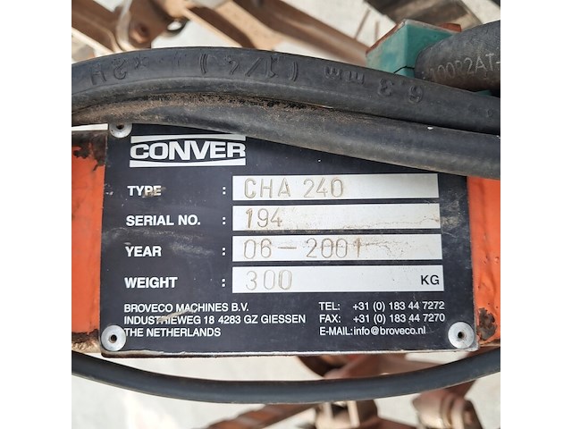 Waterwegen maai-/harkcombinatie, conver, c10, 1991 - afbeelding 31 van  39