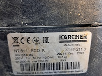 Waterzuiger met dompelpomp 55l 230v kärcher, nt611 eco k, bouwjaar 2022 - afbeelding 8 van  20