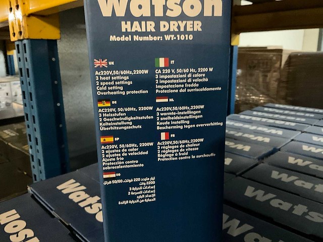 Watson 2200 w föhn (84x) - afbeelding 4 van  5