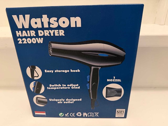 Watson haar föhn (55x) - afbeelding 1 van  8