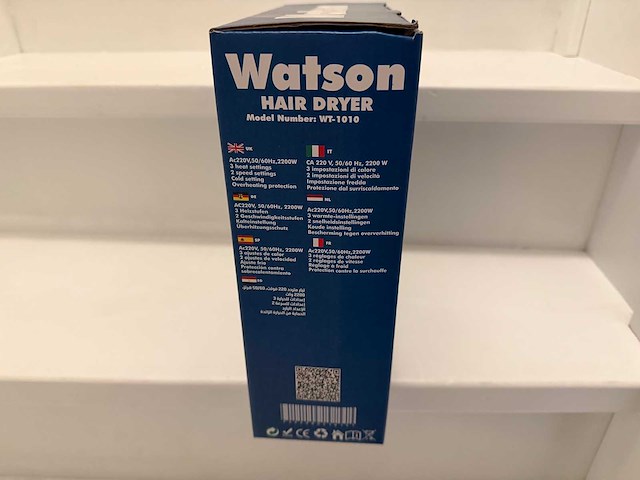 Watson haar föhn (55x) - afbeelding 4 van  8