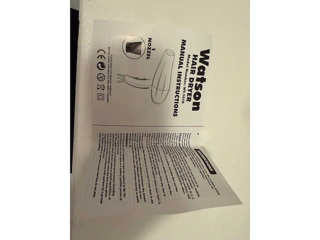 Watson haar föhn (55x) - afbeelding 8 van  8