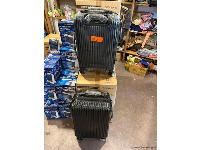 Watsons reiskoffer - 20'' - 9 stuks - afbeelding 1 van  5