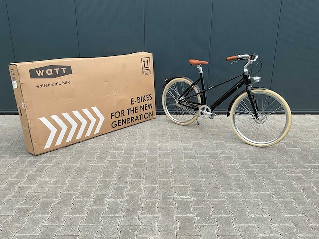 Watt valencia 54cm zwart elektrische fiets - afbeelding 15 van  60
