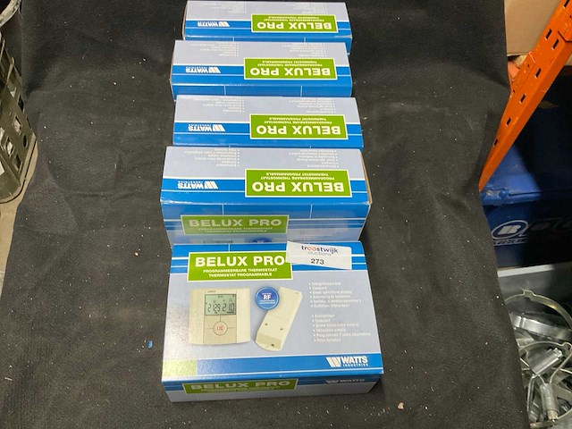 Watts belux pro thermostaat (5x) - afbeelding 1 van  2