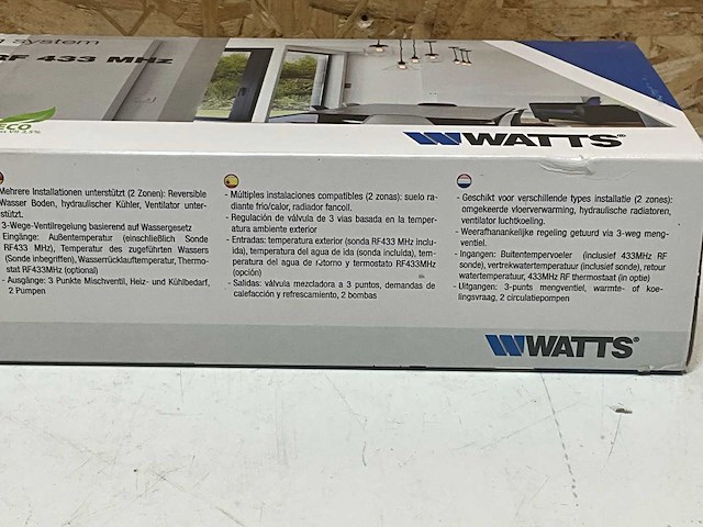 Watts climatic control ii rf 433mhz - afbeelding 3 van  3