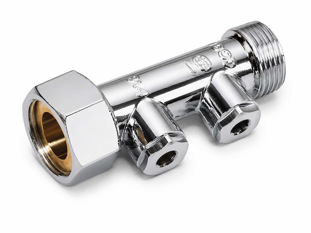 Watts keerklep wf dn15 aftap 1/4" + controleoptie chroom (10x) - afbeelding 1 van  6