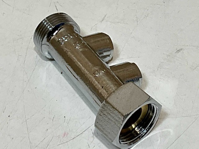 Watts keerklep wf dn15 aftap 1/4" + controleoptie chroom (10x) - afbeelding 5 van  6