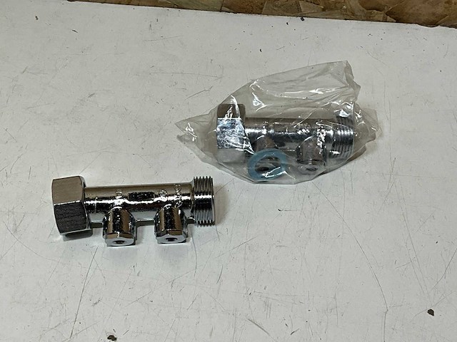 Watts keerklep wf dn15 aftap 1/4" + controleoptie chroom (25x) - afbeelding 3 van  6