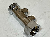 Watts keerklep wf dn15 aftap 1/4" + controleoptie chroom (25x) - afbeelding 5 van  6