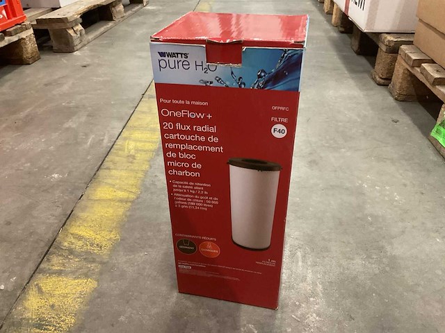 Watts oneflow+ f40 koolstoffilter - afbeelding 2 van  2